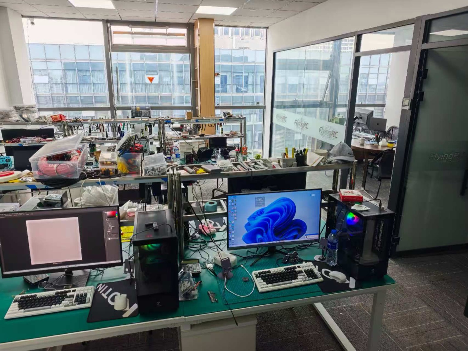 FlyingRC electronics workspace